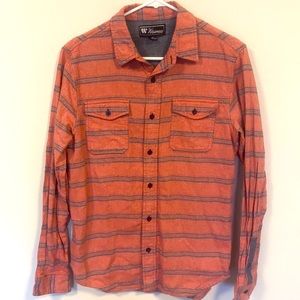 Long sleeve button down shirt.  Size medium.